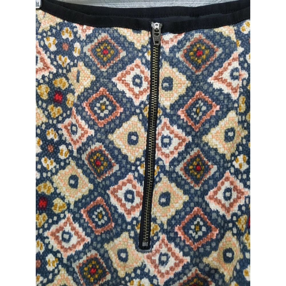 LOFT Geometric Print Women's Size 8T Tall - Picture 7 of 9